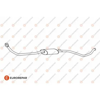 EUROREPAR E12859E - Tuyau d'échappement