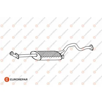 EUROREPAR E12894P - Silencieux arrière