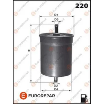 EUROREPAR E145055 - Filtre à carburant