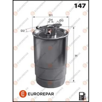 Filtre à carburant EUROREPAR OEM WFL000070