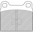 FERODO RACING FCP105R - Jeu de 4 plaquettes de frein avant