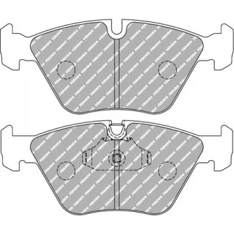 Jeu de 4 plaquettes de frein avant FERODO RACING FCP1073W pour OPEL GT 1.6 - 101cv