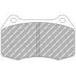 Jeu de 4 plaquettes de frein avant FERODO RACING [FCP1298H]