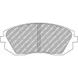 Jeu de 4 plaquettes de frein avant FERODO RACING [FCP1639W]