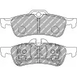 FERODO RACING FCP1676H - Jeu de 4 plaquettes de frein arrière