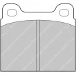 FERODO RACING FCP2Z - Jeu de 4 plaquettes de frein avant