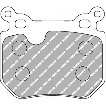 Jeu de 4 plaquettes de frein arrière FERODO RACING FCP4217R