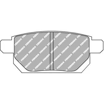 Jeu de 4 plaquettes de frein arrière FERODO RACING FCP4430H