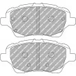 FERODO RACING FCP4612H - Jeu de 4 plaquettes de frein avant