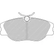 Jeu de 4 plaquettes de frein avant FERODO RACING [FCP565R]
