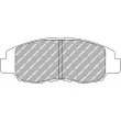 FERODO RACING FCP761H - Jeu de 4 plaquettes de frein avant
