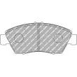 FERODO RACING FCP776R - Jeu de 4 plaquettes de frein avant