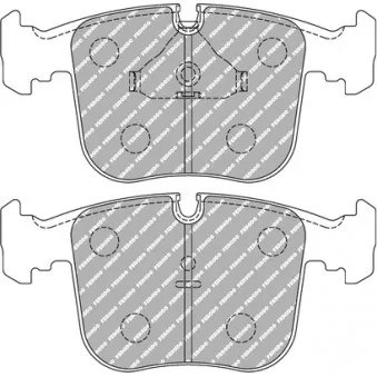 Jeu de 4 plaquettes de frein avant FERODO RACING FCP856H