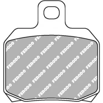 Jeu de 2 plaquettes de frein arrière FERODO RACING FDB2074P
