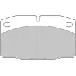 FERODO RACING FDS173 - Jeu de 4 plaquettes de frein avant