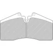Jeu de 4 plaquettes de frein avant FERODO RACING [FDS560]