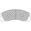 FERODO RACING FDS765 - Jeu de 4 plaquettes de frein avant