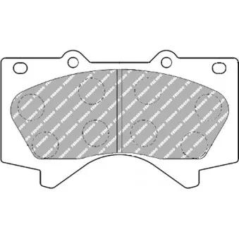Jeu de 4 plaquettes de frein avant FERODO RACING FDSE4229