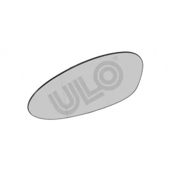 Verre de rétroviseur, rétroviseur extérieur ULO 1067001