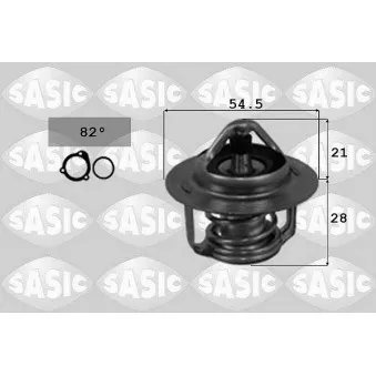 SASIC 3304013 - Thermostat d'eau
