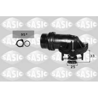Thermostat d'eau SASIC OEM 11517500597