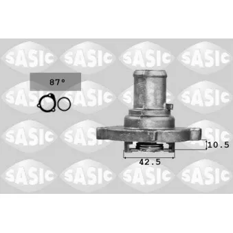 SASIC 3306018 - Thermostat d'eau