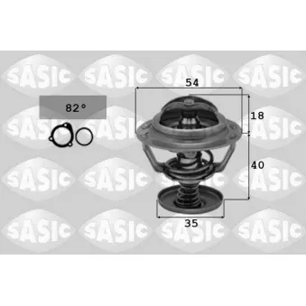 SASIC 3306023 - Thermostat d'eau