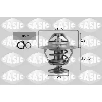 SASIC 3306030 - Thermostat d'eau