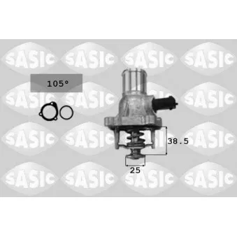 Thermostat d'eau SASIC 3306054 pour OPEL ASTRA 1.6 - 103cv