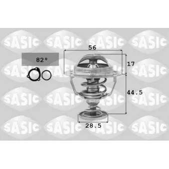 Thermostat d'eau SASIC OEM 22063