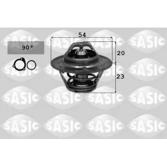 Thermostat d'eau SASIC OEM 255002A100