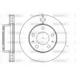 WOKING D61016.10 - Jeu de 2 disques de frein avant