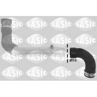 Gaine de suralimentation SASIC OEM 11613450222