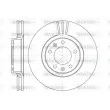 WOKING D6307.10 - Jeu de 2 disques de frein avant