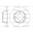 WOKING D6433.00 - Jeu de 2 disques de frein arrière