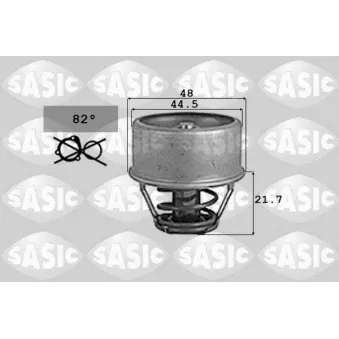 Thermostat d'eau SASIC OEM 133735