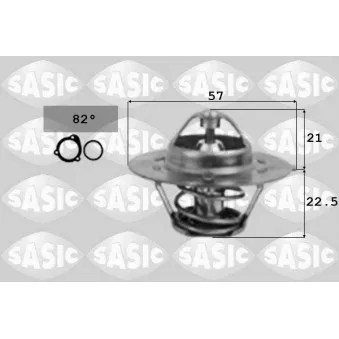 SASIC 3371471 - Thermostat d'eau