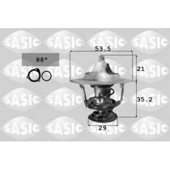 SASIC 3381031 - Thermostat d'eau