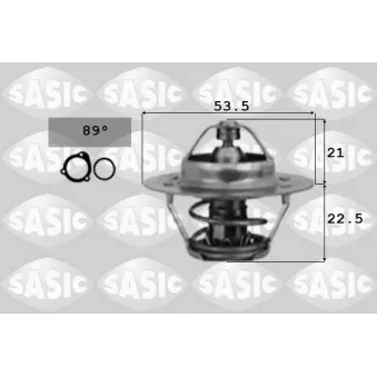 Thermostat d'eau SASIC 3381111