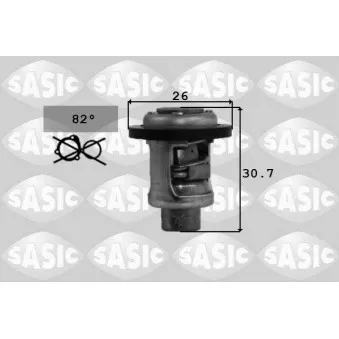 SASIC 3381361 - Thermostat d'eau