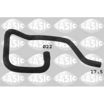 Durite de radiateur SASIC OEM 7700734249