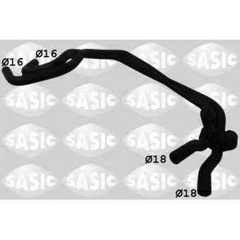 Durite de radiateur SASIC OEM 7700308663