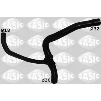 Durite de radiateur SASIC OEM 8200750020