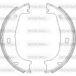 WOKING Z4406.00 - Jeu de mâchoires de frein, frein de stationnement