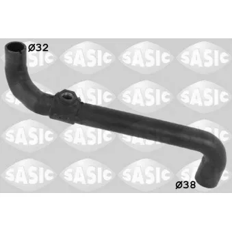 Durite de radiateur SASIC OEM 4500078