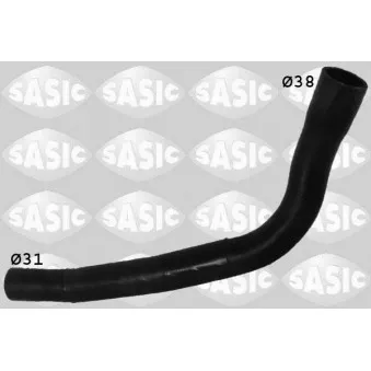 Durite de radiateur SASIC OEM 17127515989