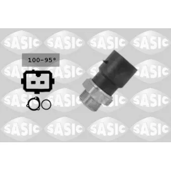 Interrupteur de température, ventilateur de radiateur SASIC OEM 1341030