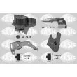 SASIC 3900018 - Pompe à eau + kit de courroie de distribution