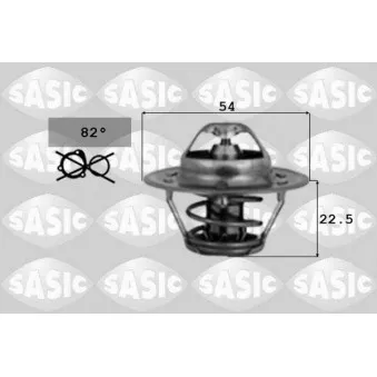 SASIC 4000358 - Thermostat d'eau