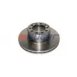 AUGER 31252 - Jeu de 2 disques de frein avant